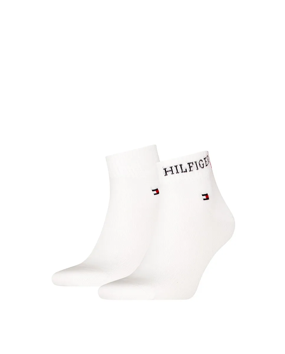 Упаковка из 2 мужских носков длиной до щиколотки Tommy Hilfiger, белый — фото 2