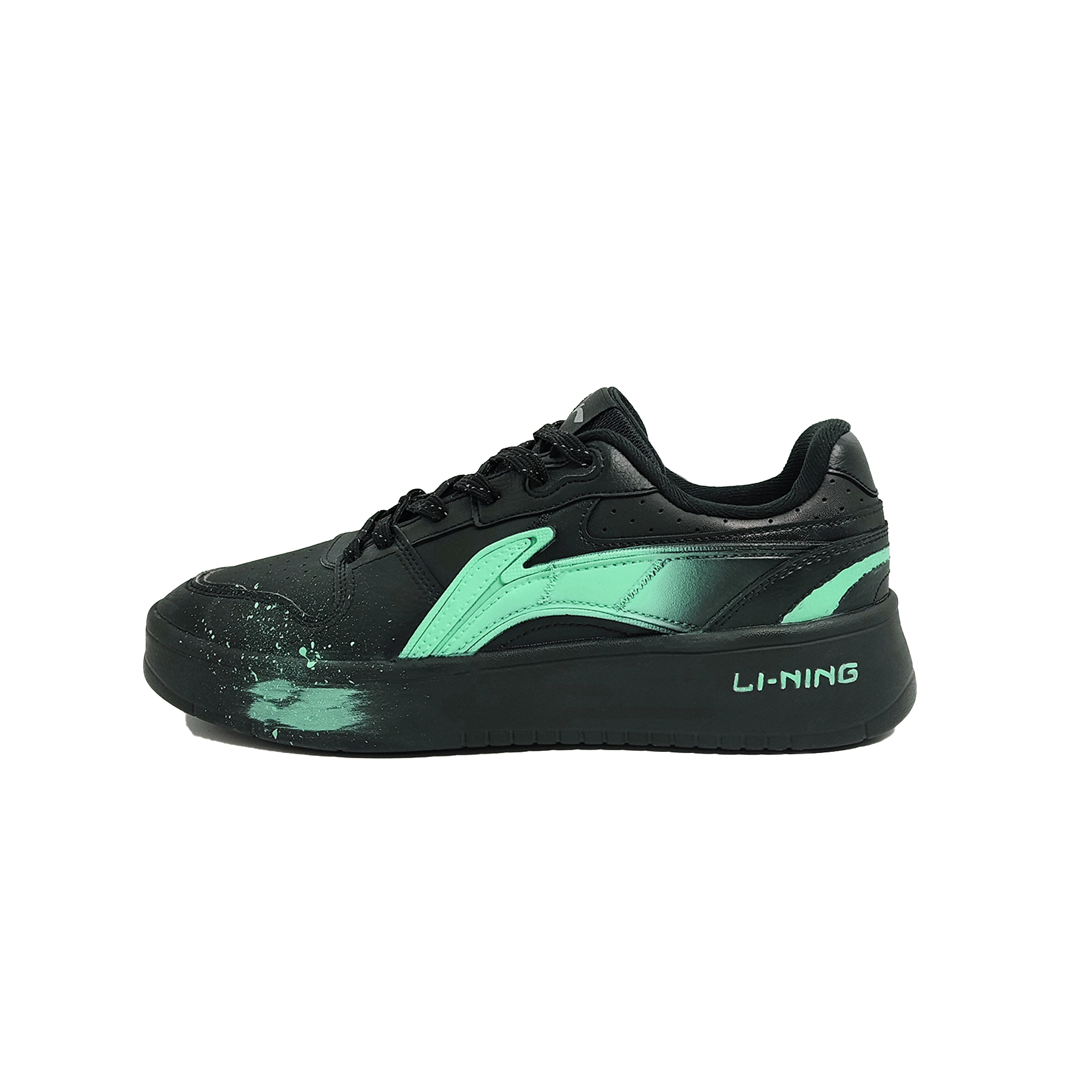 

LINING Кроссовки для скейтбординга Acer Truncatum, нескользящие, износостойкие, легкие, черные, мужские