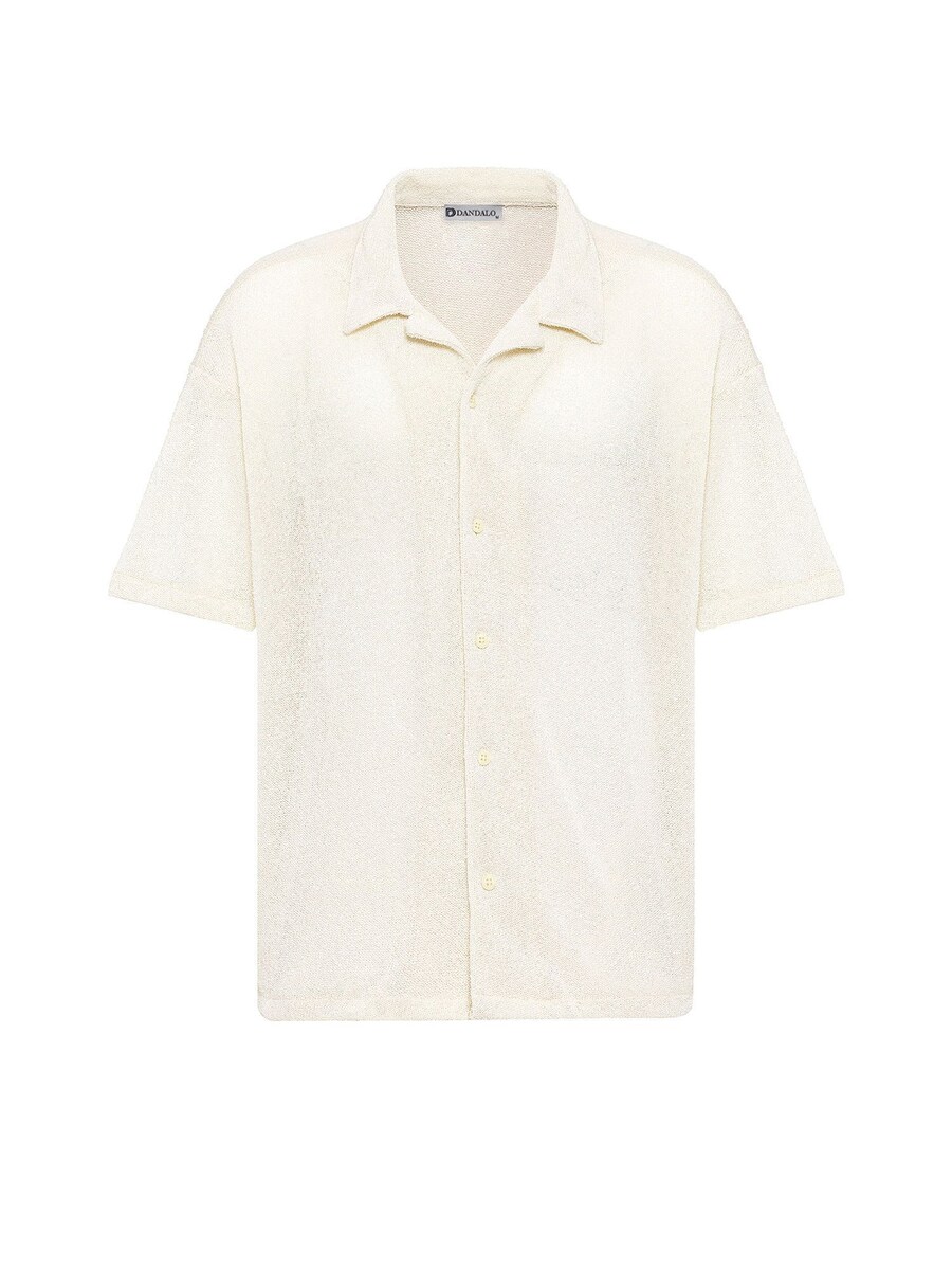 

Рубашка на пуговицах Comfort fit Dandalo, экрю