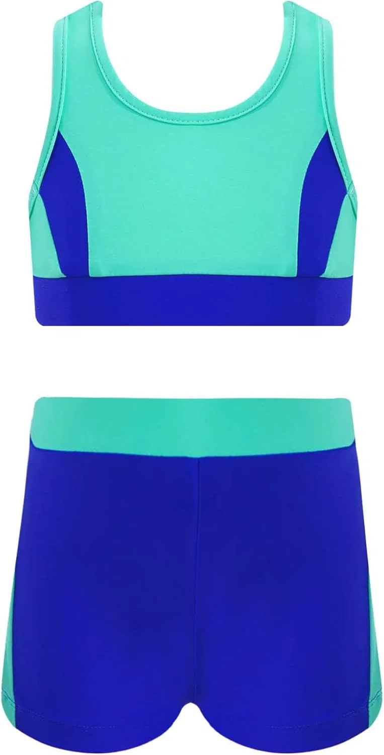Детский спортивный комплект из топа и шорт Hansber, 2 предмета, Racer(navy_blue)