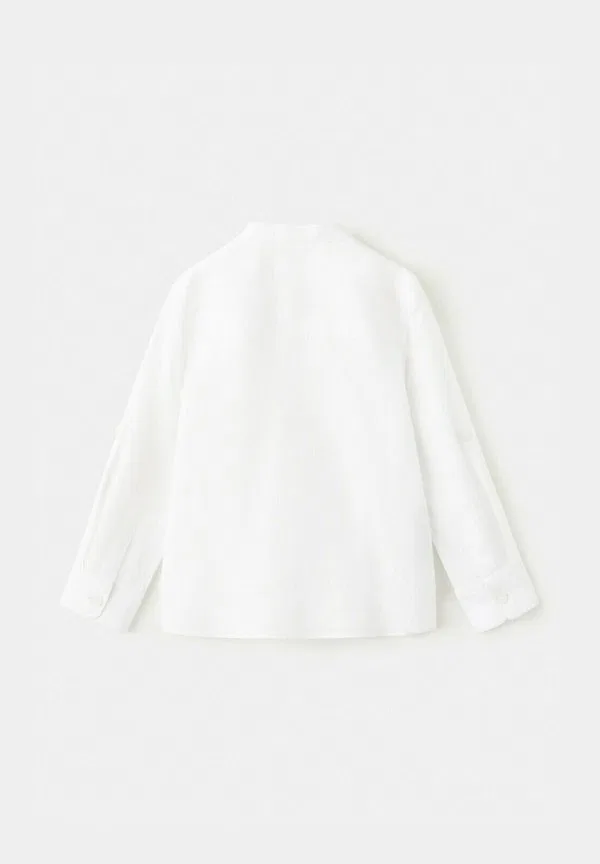 Детская рубашка Mango Kids, White — фото 2