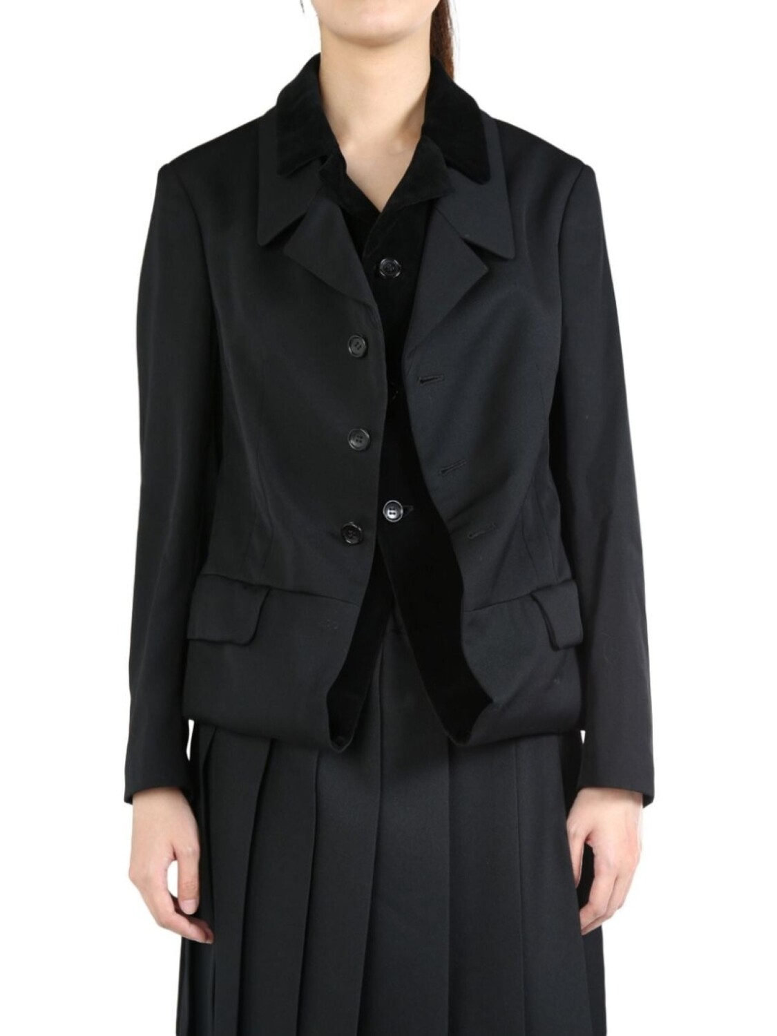 

Comme Des Garçons Comme Des Garçons блейзер Vollar, черный