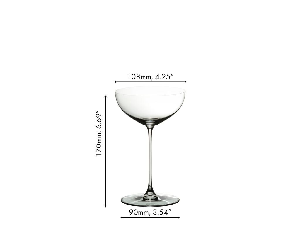 

Riedel VERITAS COUPE/COCKTAIL 2 шт. 644900009, прозрачный