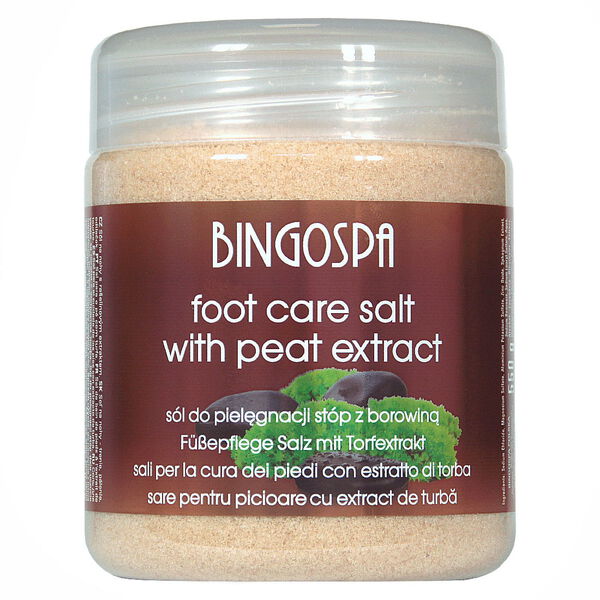 

Соль для ног с грязью, 550 г Bingospa