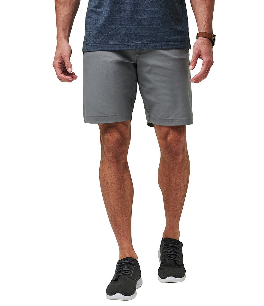 

ТрэвисМэтью Wanderlust Performance Stretch 9 Шорты по внутреннему шву TravisMathew, серый