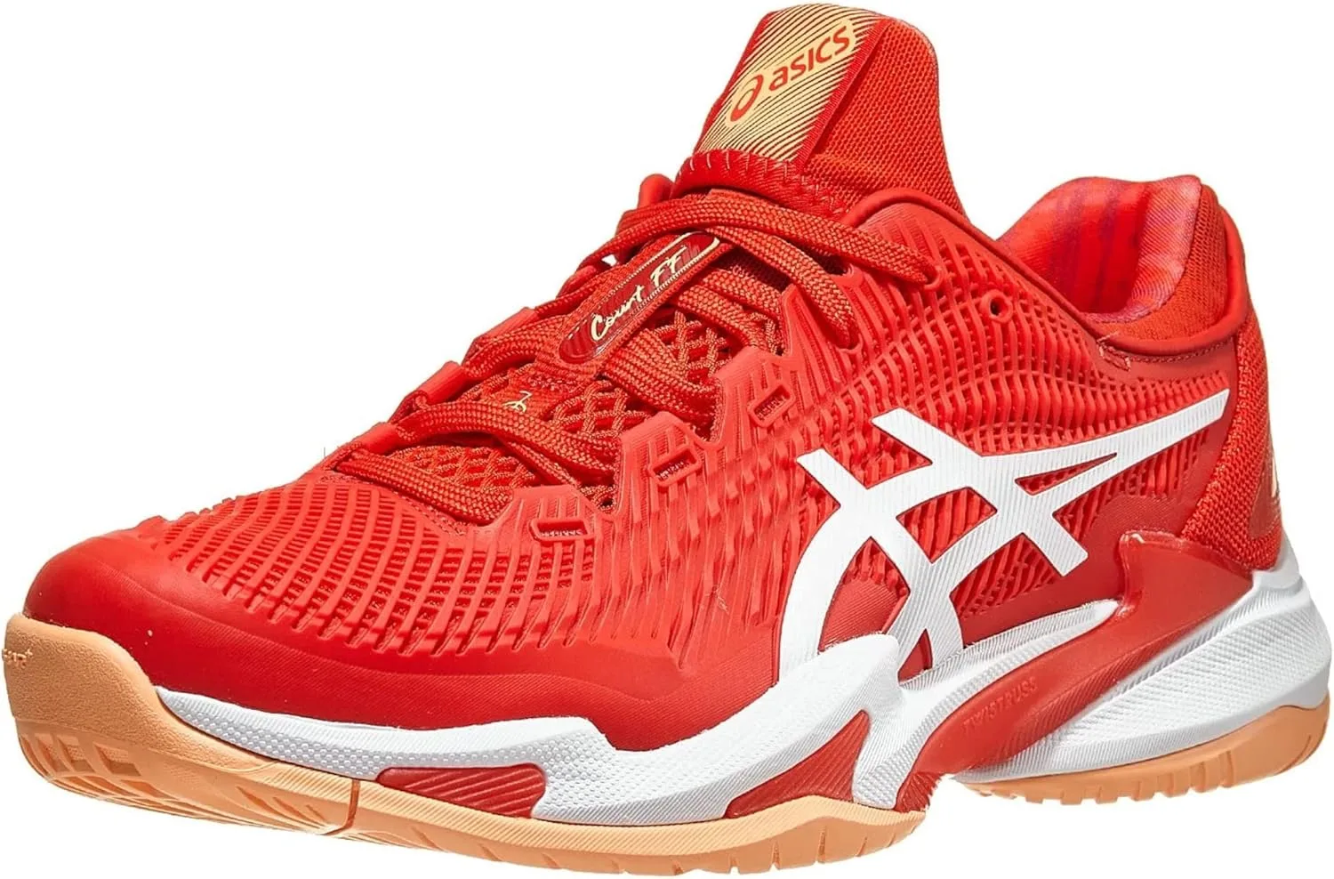 Мужские кроссовки ASICS Court FF 3, белый/красный