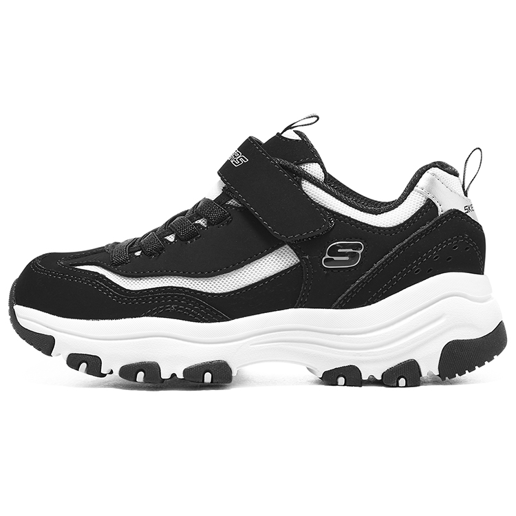 

Skechers Низкие детские кроссовки I Conik Lifestyle, черные, белые, подростковые