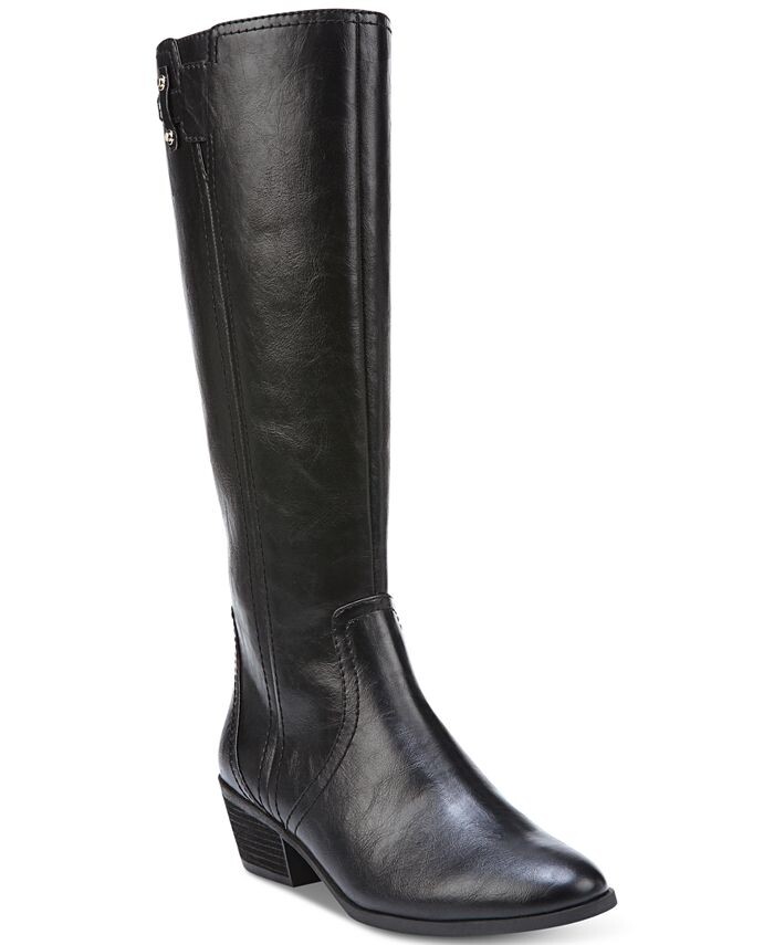 Женские высокие сапоги Brilliance с широкими голенищами Dr. Scholl's, черный