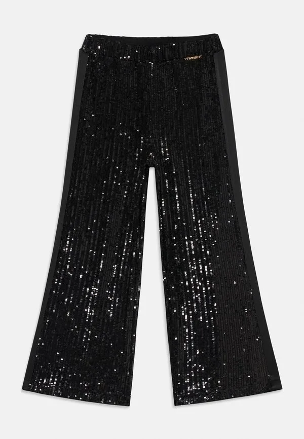 Тканые брюки Twinset, Nero