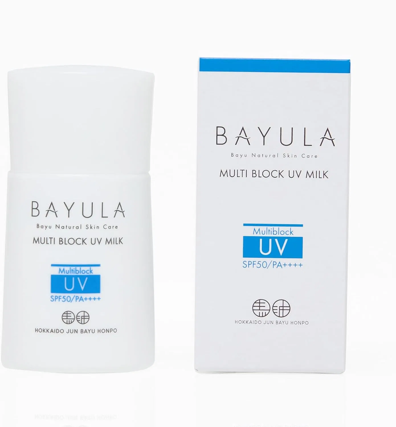 Солнцезащитное молочко UV Milk Non-Chemical SPF50 PA++++ Hokkaido Jun Mayo Honpo 30 г белый Hokkaido Pure Horse Oil Honpo