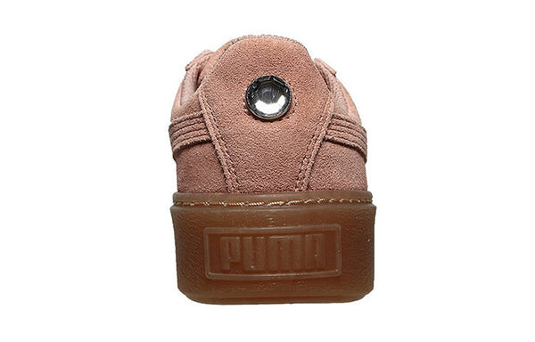 Кроссовки platform jewel sneakers pink Puma, розовый — фото 4