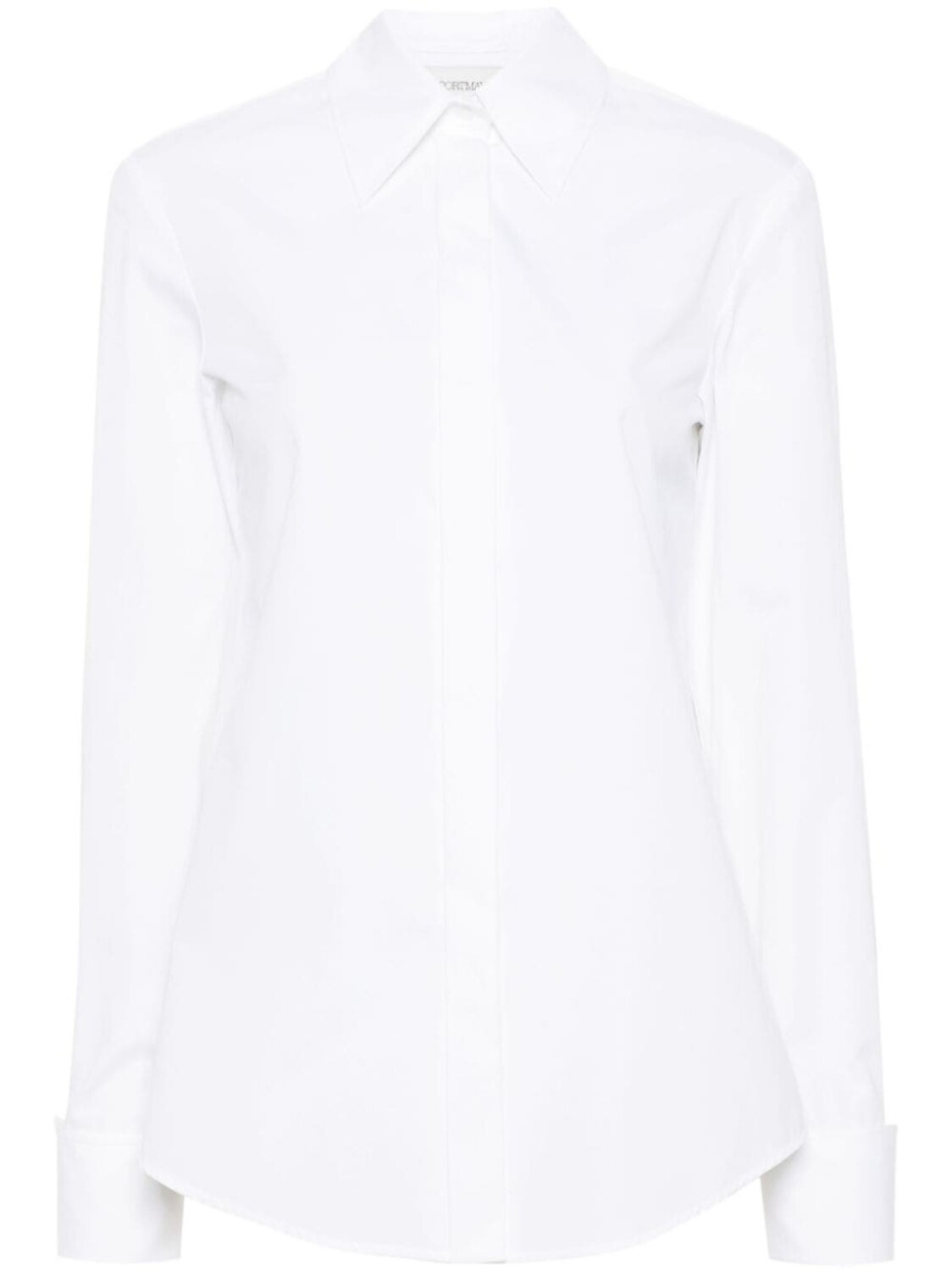 

Sportmax поплиновая рубашка Oste, белый