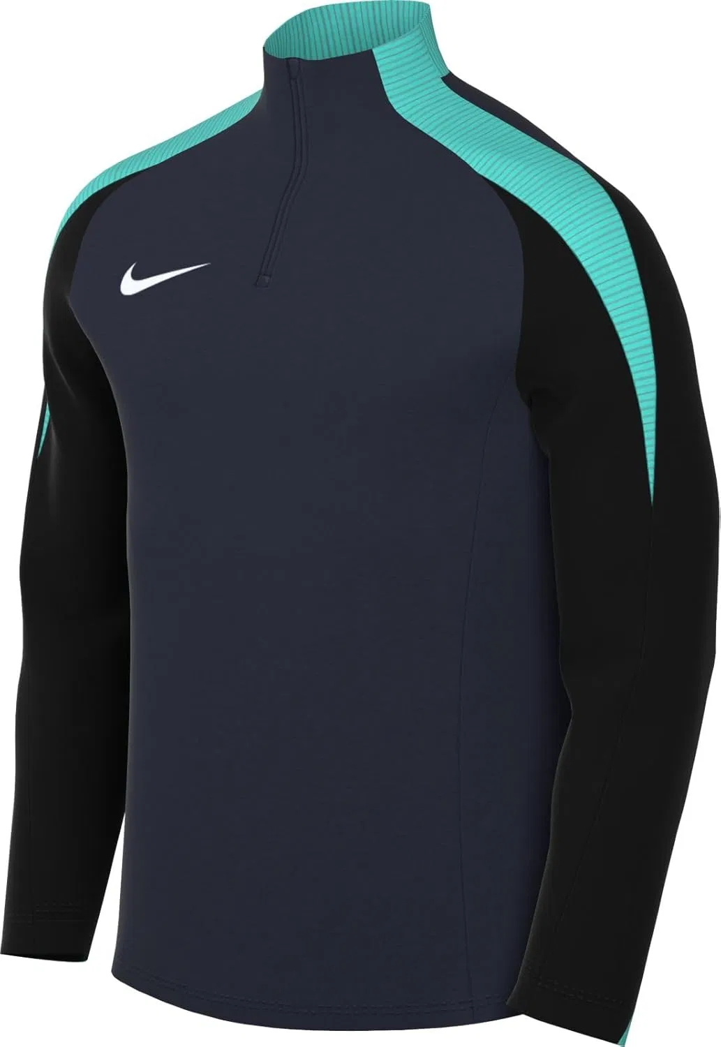Футболка с длинным рукавом Nike Dri-FIT Strike, Obsidian/Black/Hyper/White
