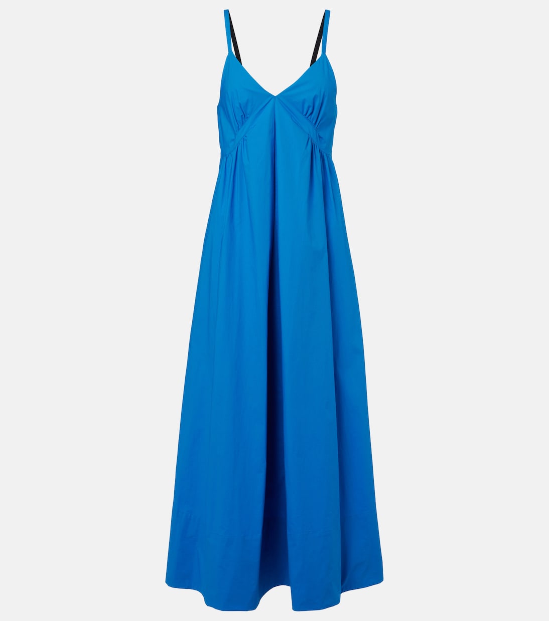 

Белая этикетка Barker хлопковая поплиновая макси-юбка Proenza Schouler, Cyan