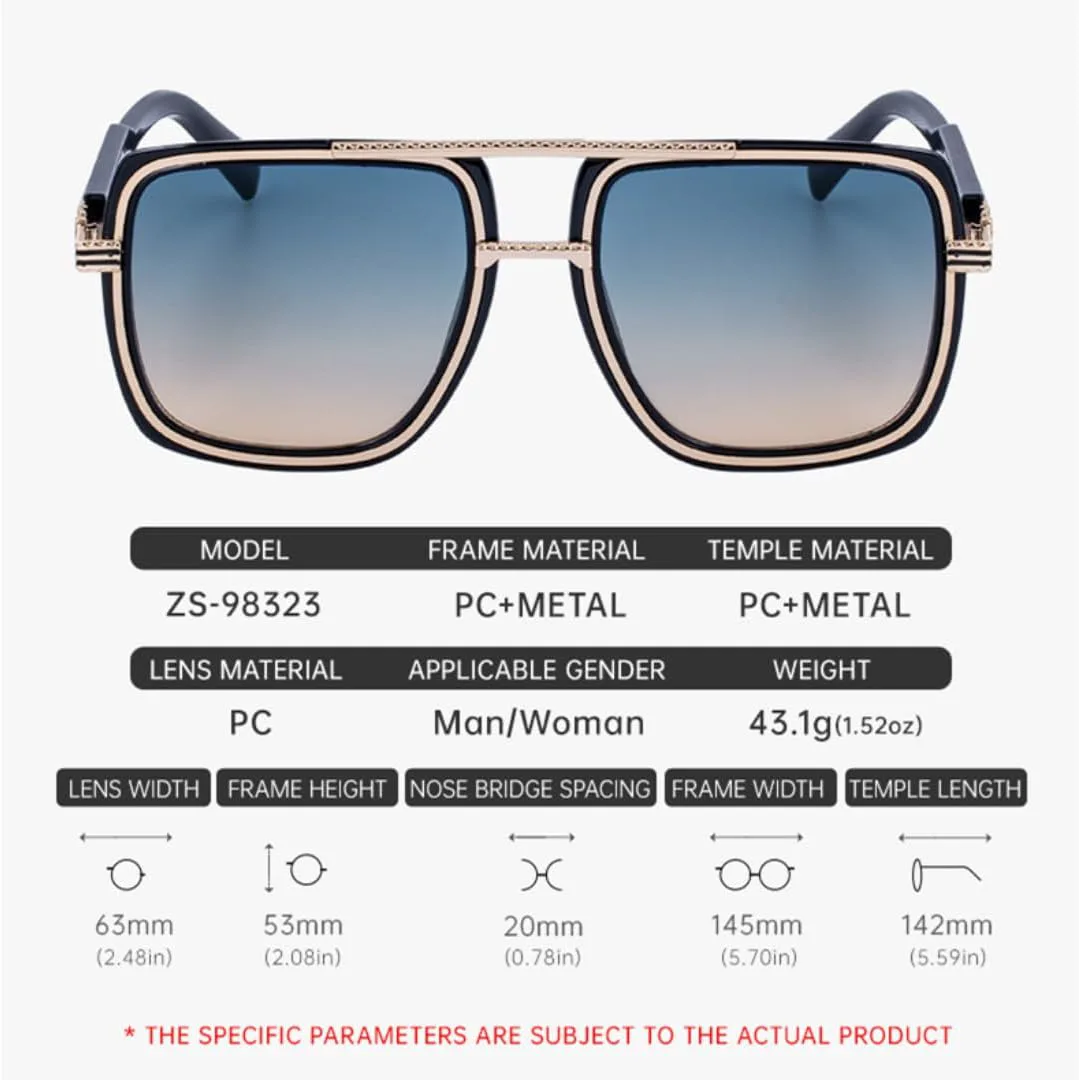 

Модные дизайнерские солнцезащитные очки класса люкс для мужчин и женщин, большие, в винтажном стиле, панк, для летних путешествий и отдыха на природе TVTBBVV, C5