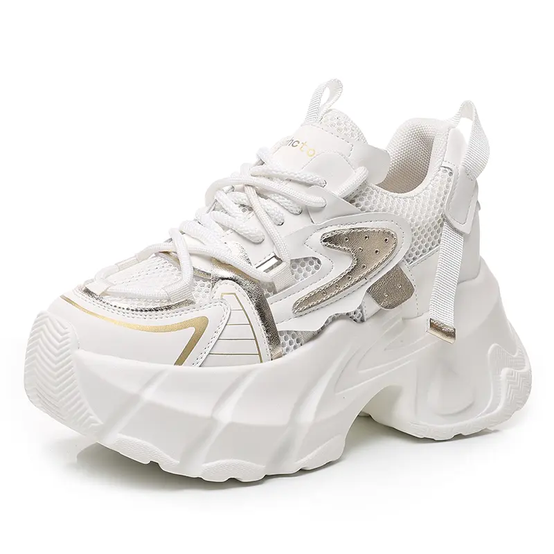 

Кроссовки NRDROFFICIAL Chunky Sneakers Women's Low-Top, Белый, Кроссовки NRDROFFICIAL Chunky Sneakers Women's Low-Top