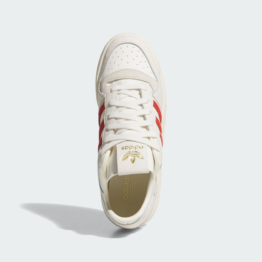Женские кроссовки Adidas Forum Bold Stripes, белый/зеленый/кремовый — фото 3