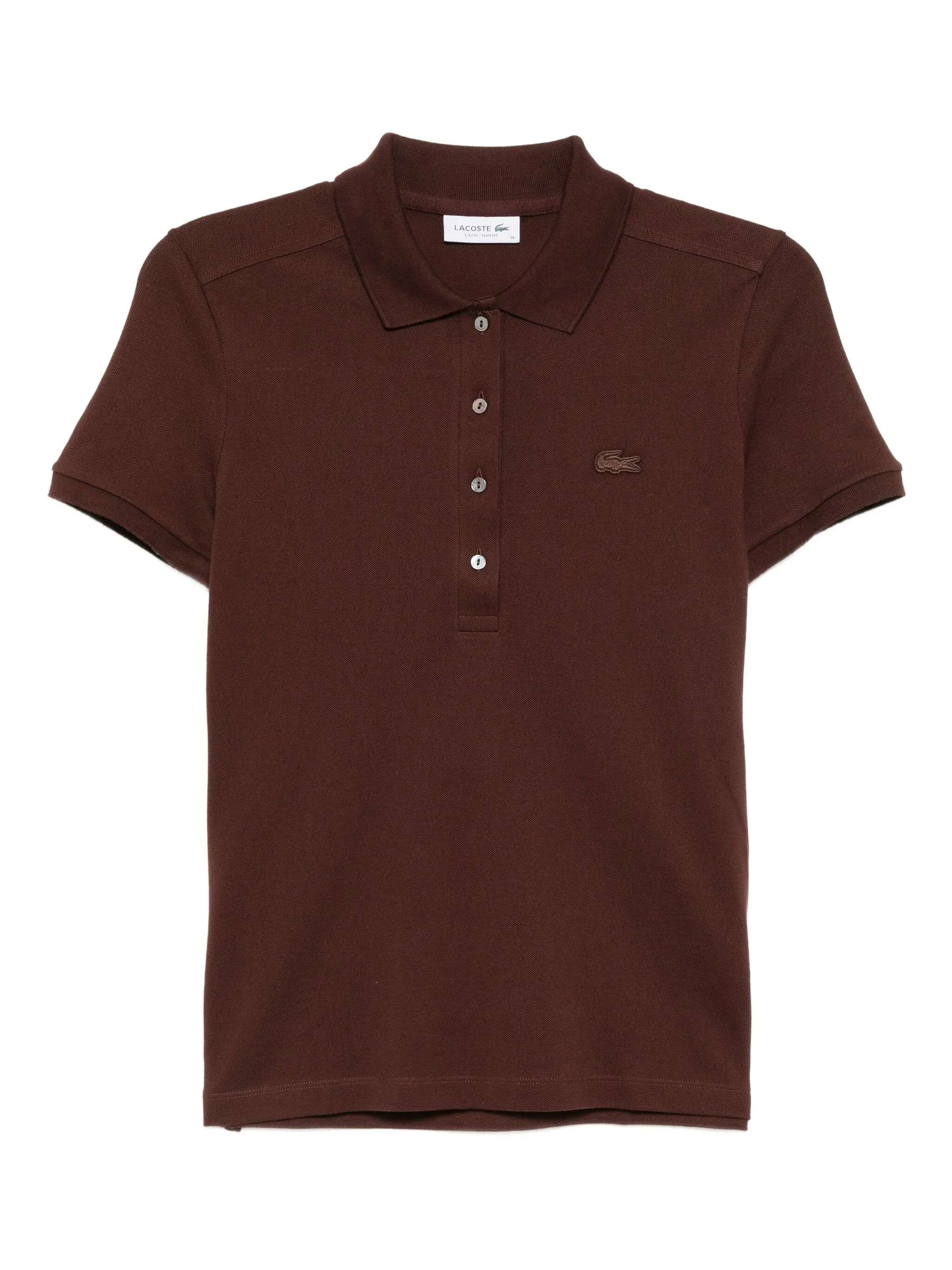 

Рубашка поло L.12.D Lacoste, коричневый