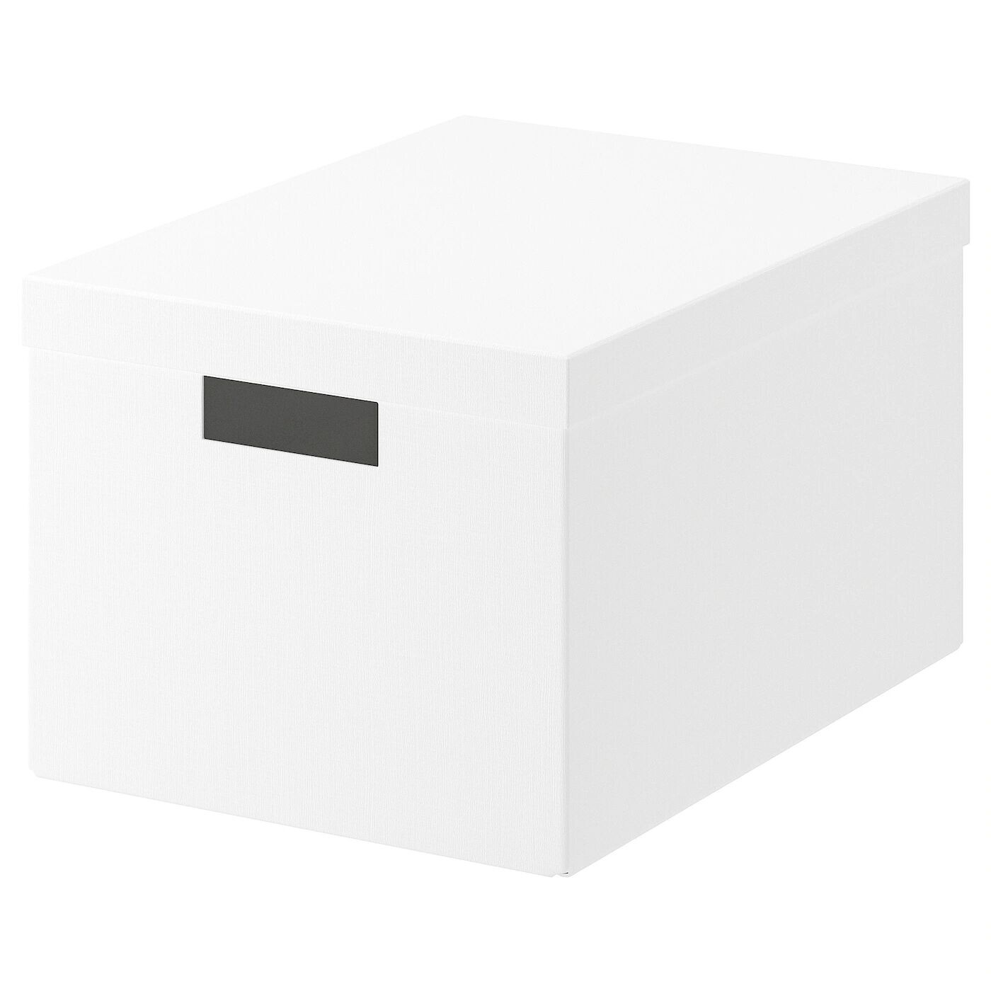 

Коробка с крышкой, белая, 25х35х20 см, TJENA IKEA