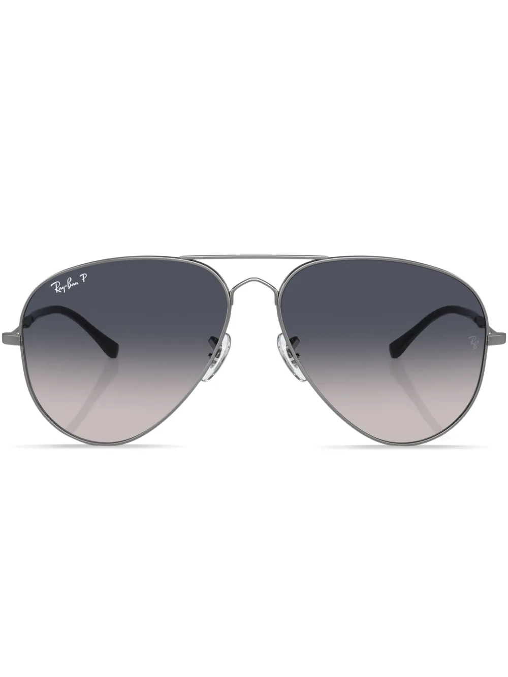 

Солнцезащитные очки-авиаторы с эффектом градиента Ray-Ban, серый