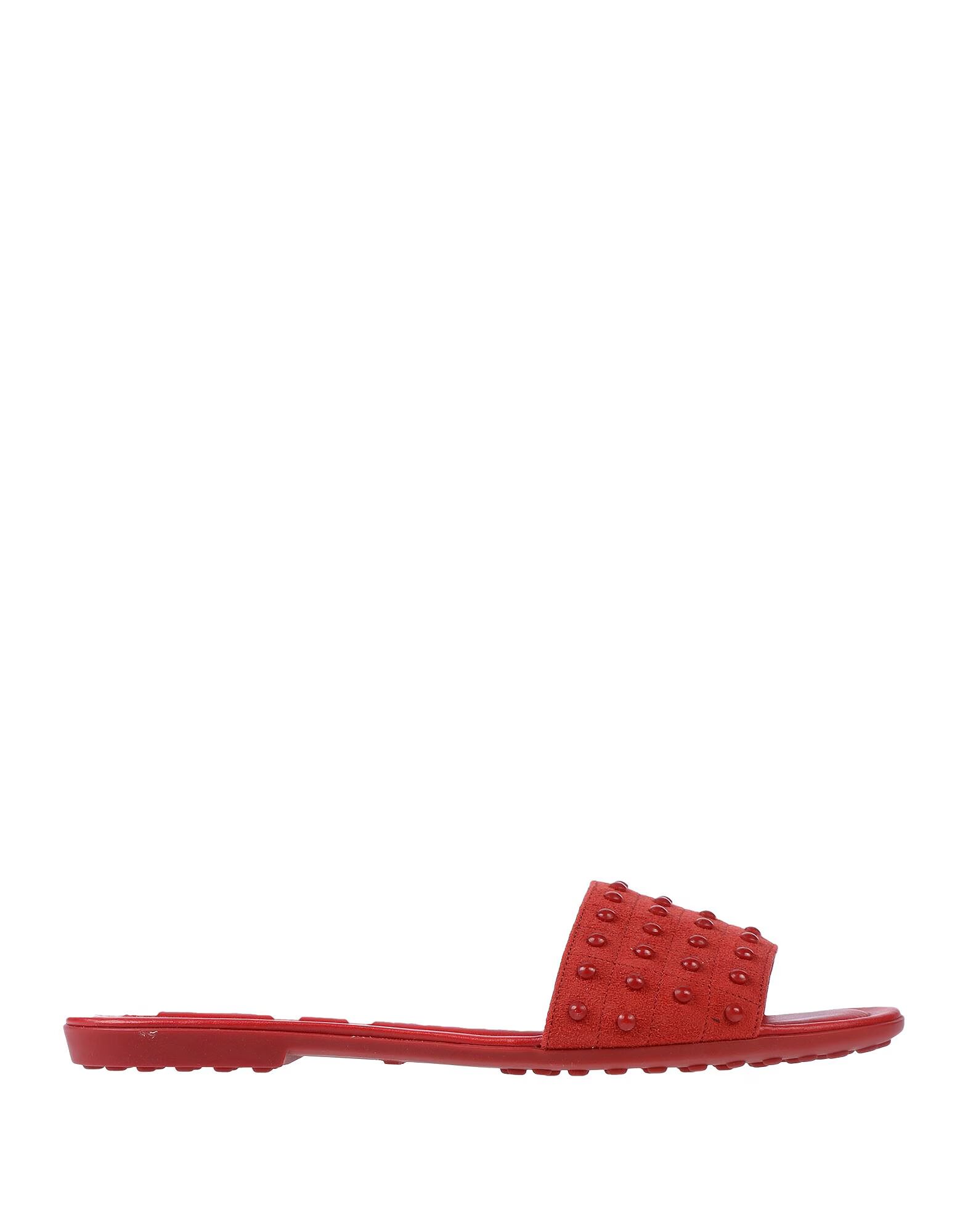 Сандалии Tod'S, кирпичный