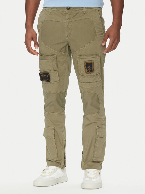 

Брюки прямого кроя 251PA1387CT1493 Aeronautica Militare, хаки