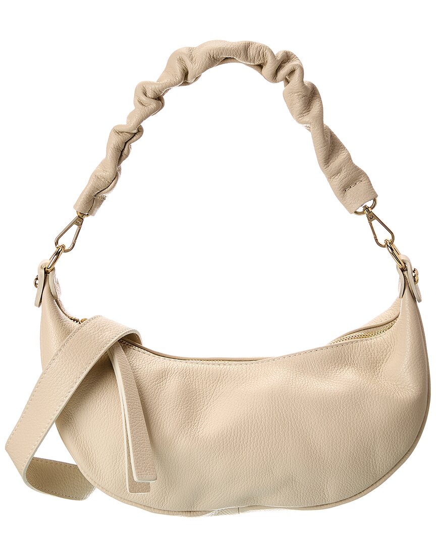 

Итальянская кожаная сумка с верхней ручкой Italian Leather, бежевый
