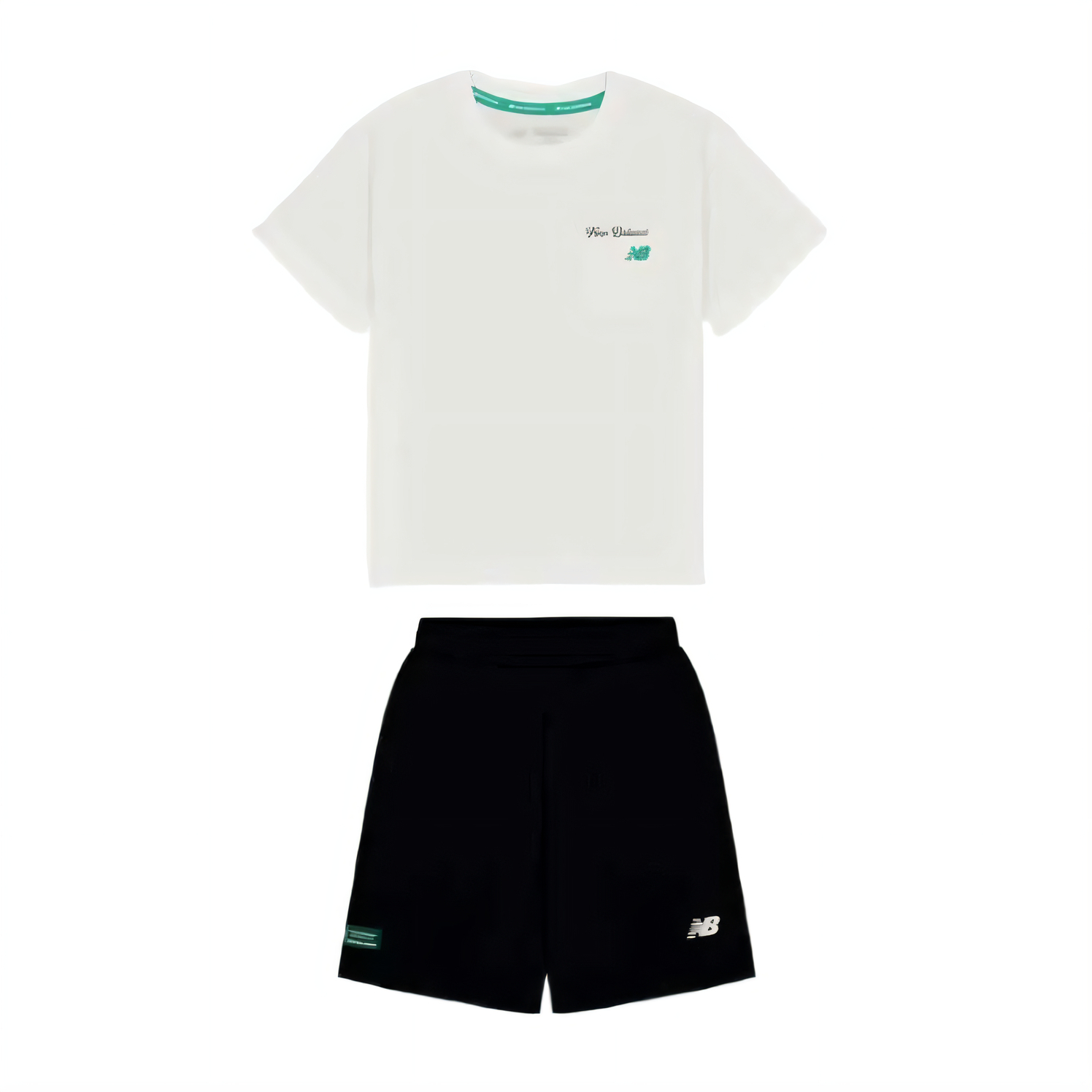 

New Balance Повседневный спортивный комплект NB 2 предмета white для детей 3-7 лет