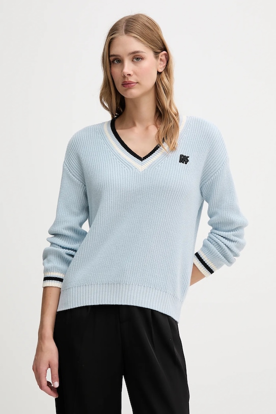 

Свитер хлопковый Dkny, синий