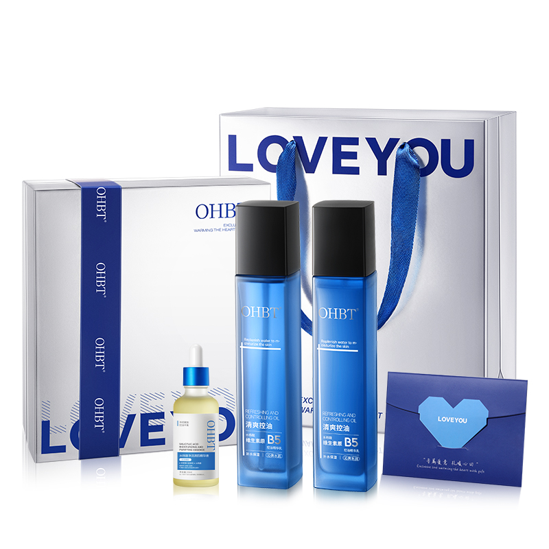 

Наборы для ухода за кожей с контролем жира глубокое очищение, освежение, удаление клещей OHBT