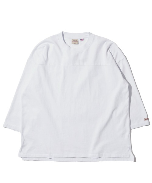 

Футболка из хлопка с рукавом 3/4 Goodwear USA, угольно-серый