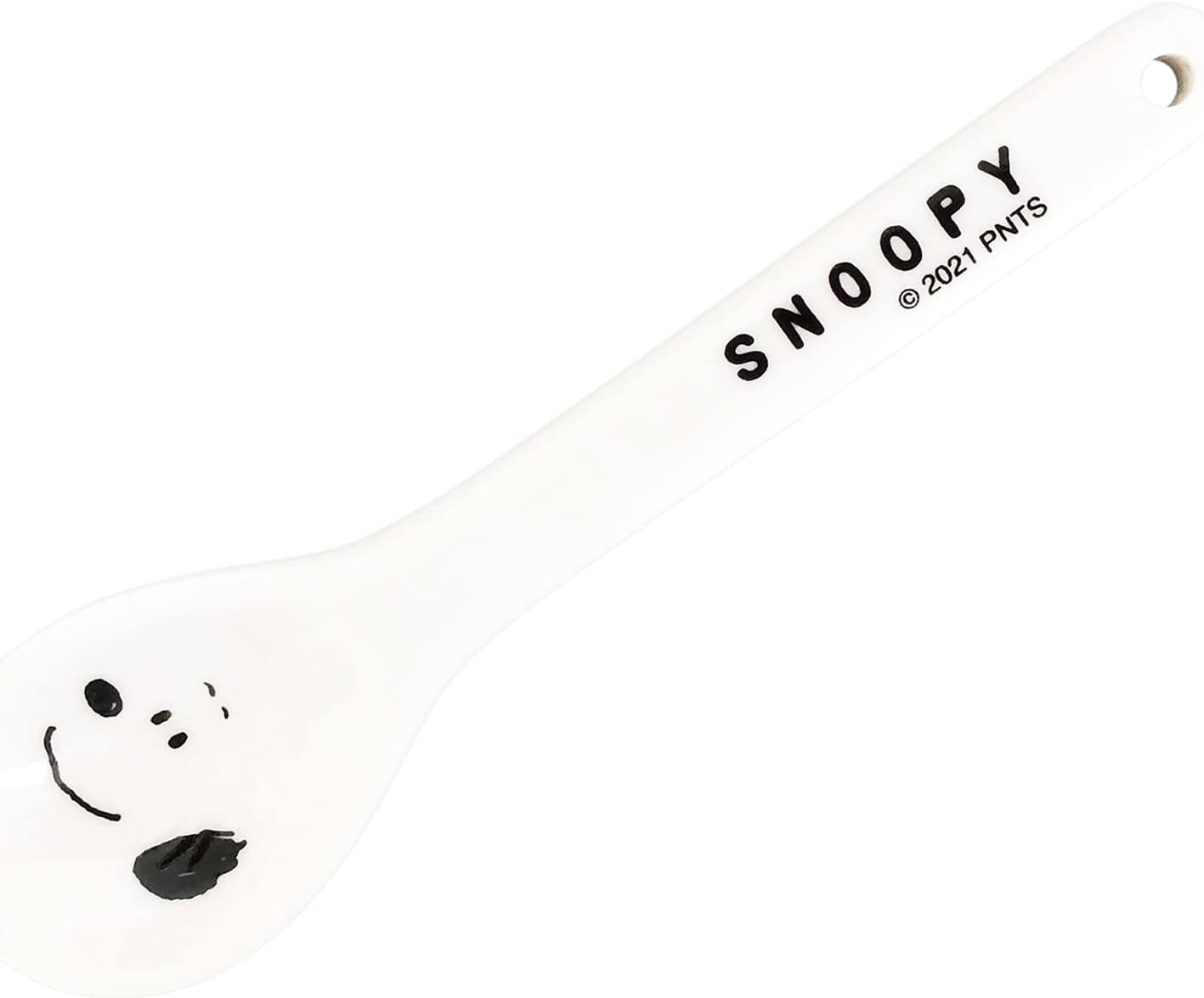 

Kaneshotouki 615624 Ложка для арахиса Snoopy, глиняная посуда, 5,1 дюйма (13 см), лицевой стороной вверх, производство Япония, Snoopy