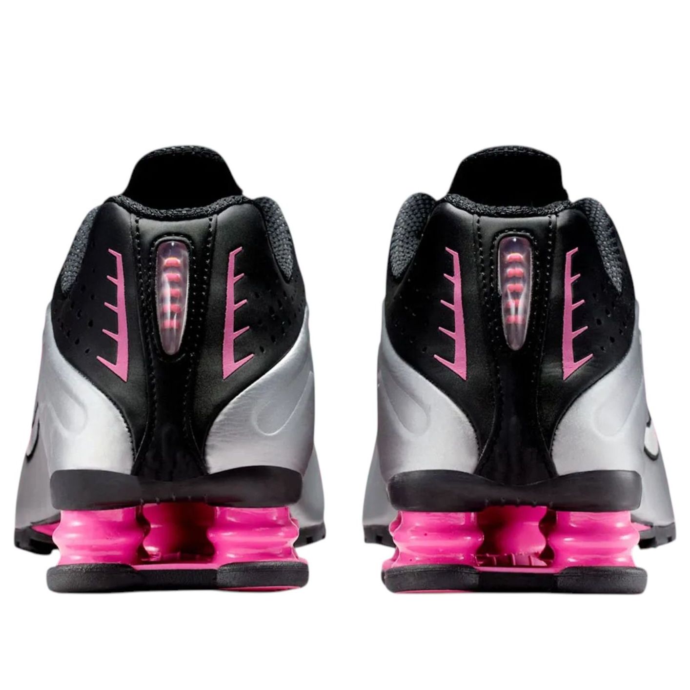 Кроссовки (WMNS) Nike Shox R4 'Black Pinksicle' — фото 4