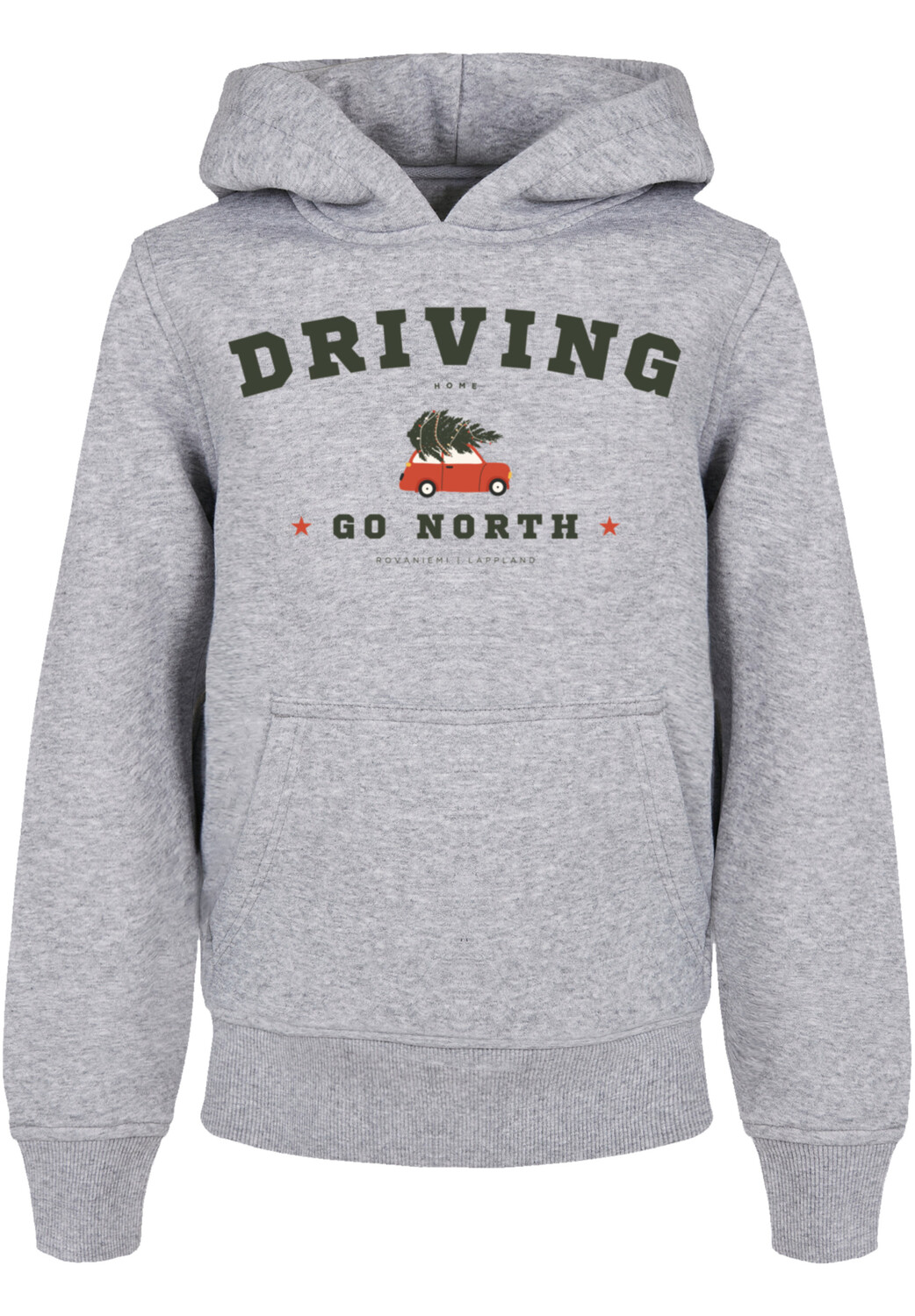 

Пуловер F4NT4STIC Basic Kids Hoodie Driving Home Weihnachten, цвет heathergrey