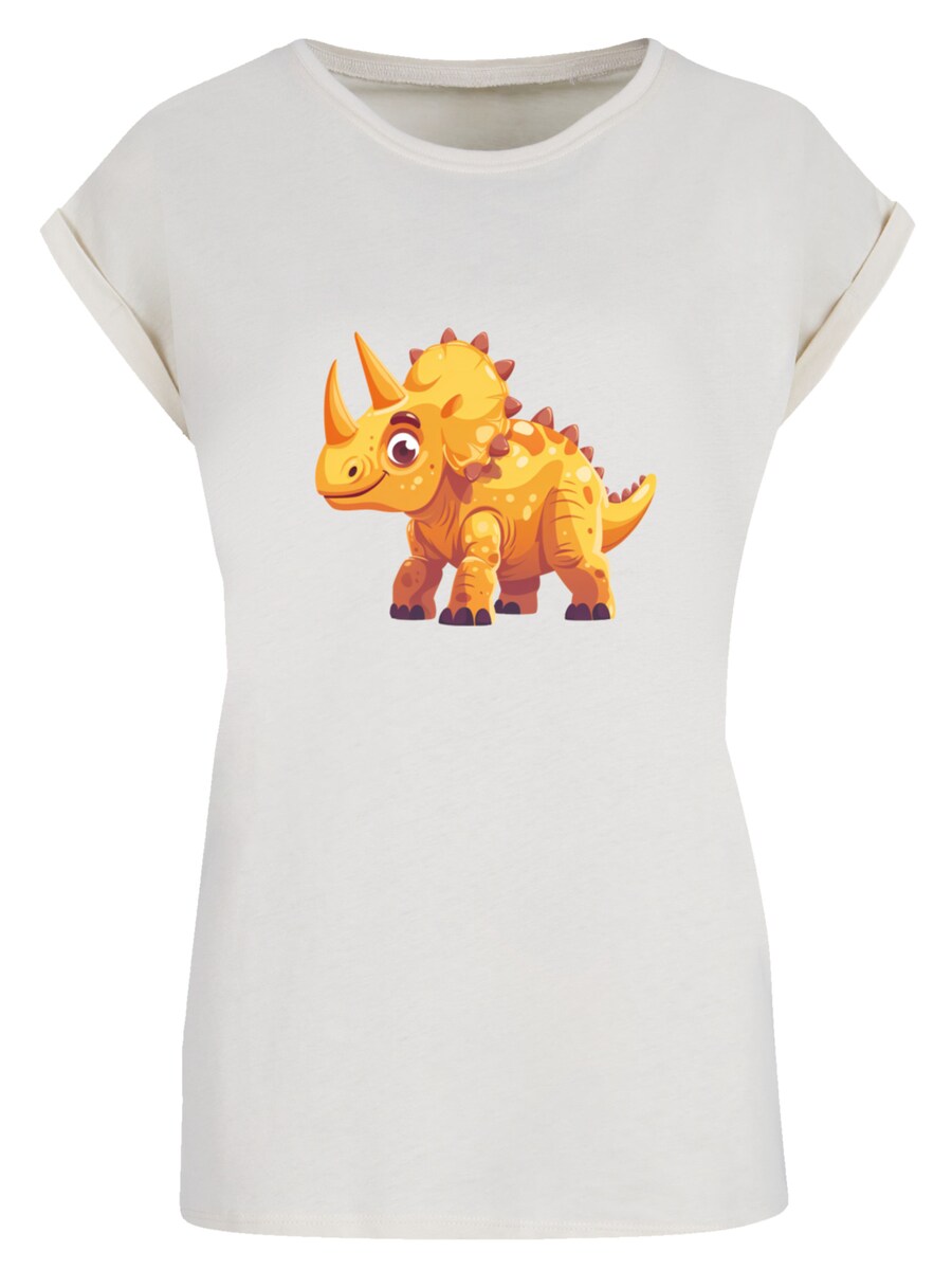 

Рубашка F4NT4STIC Süßer Triceratops Dinosaurier, песочный
