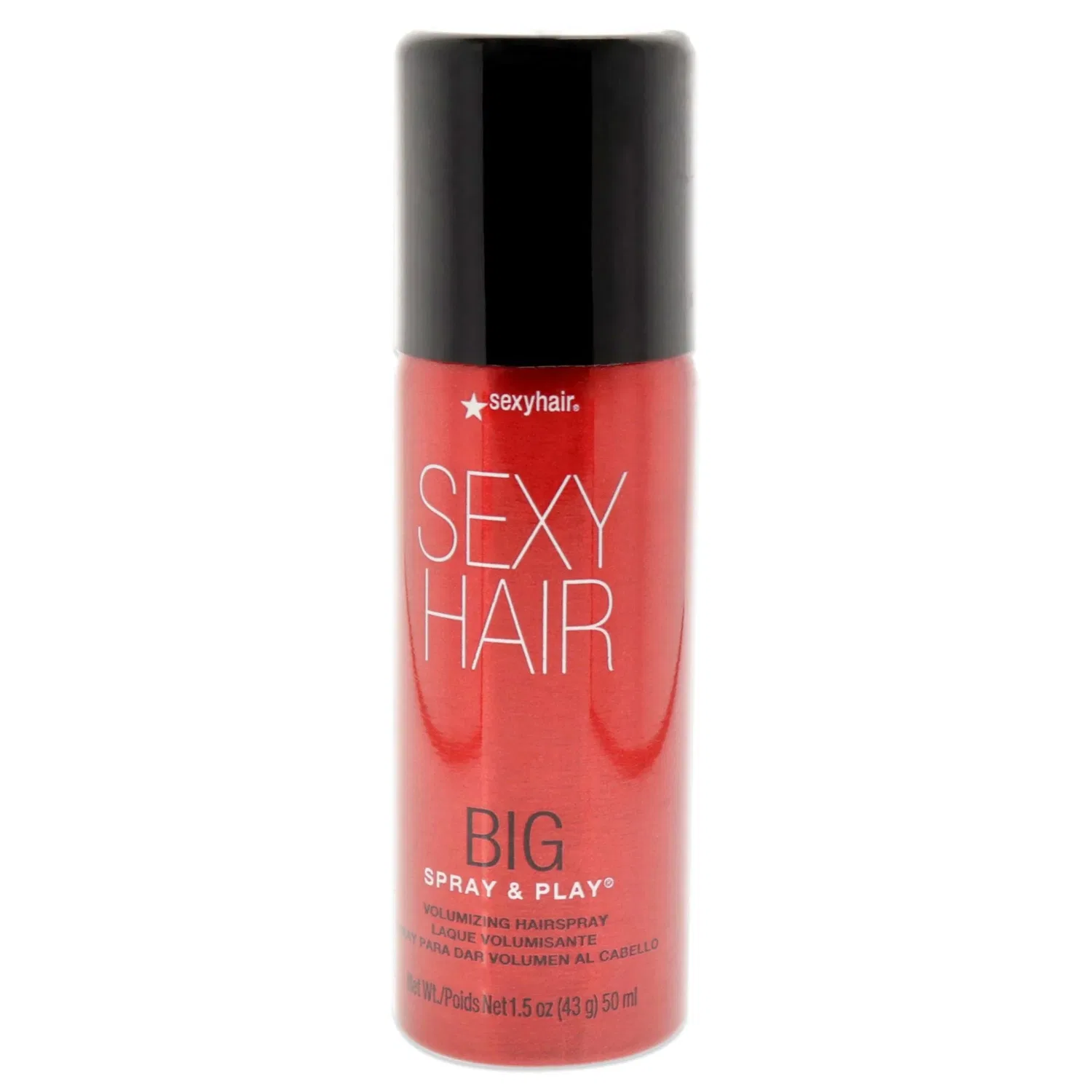 Лак для волос Big Sexy Hair Spray and Play для придания объема, унисекс, 1,5 г, красный — фото 2