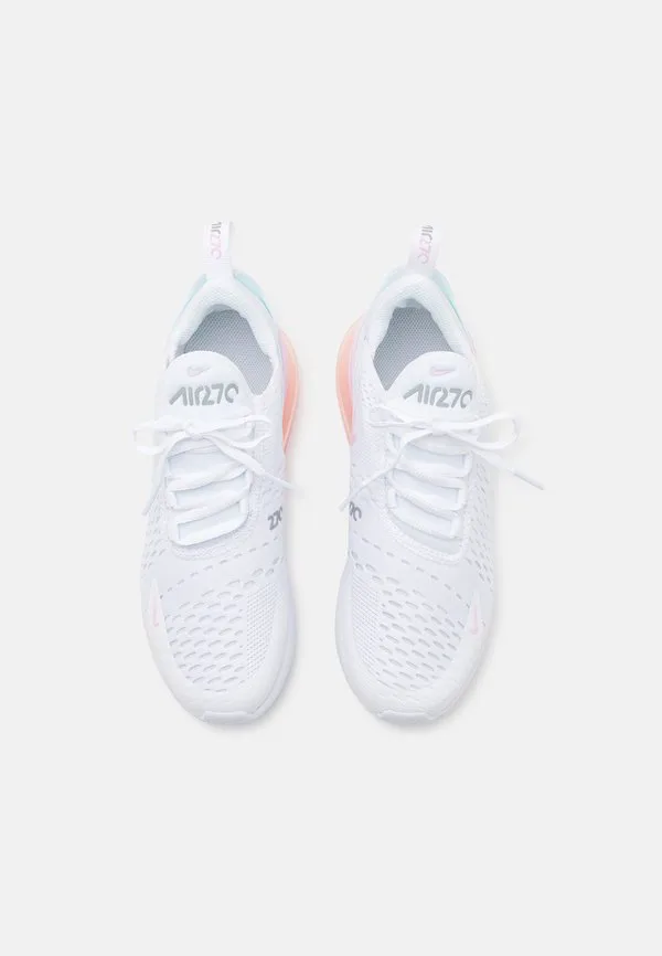 Кроссовки air max 270 унисекс Nike Sportswear, White/Pink Foam/Light Smoke Grey — фото 4