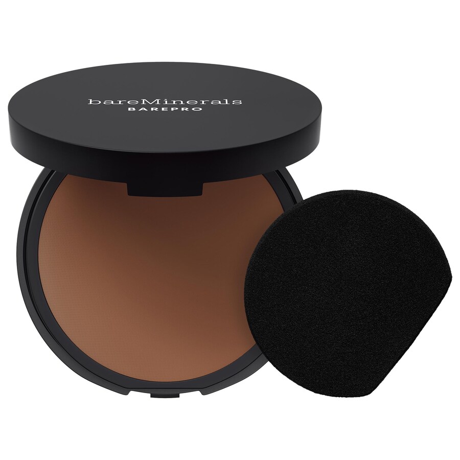 

Тональная основа BAREPRO 24HR Skin Perfecting Talc-Free Matte Powder Foundation bareMinerals, 0.28 oz /8 g, Deep 60 Neutral