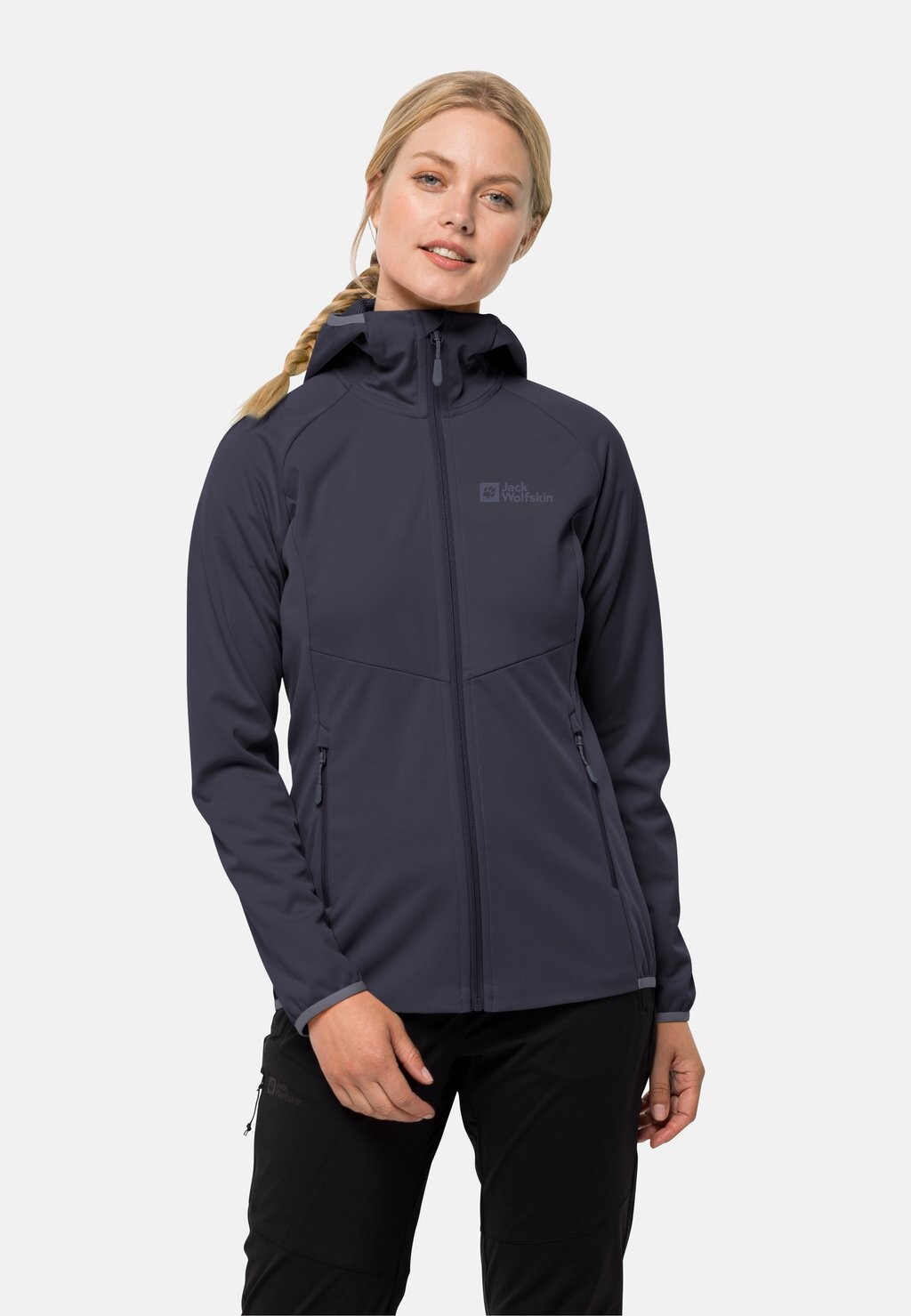 

Куртка Softshell GO HIKE Jack Wolfskin, цвет graphite