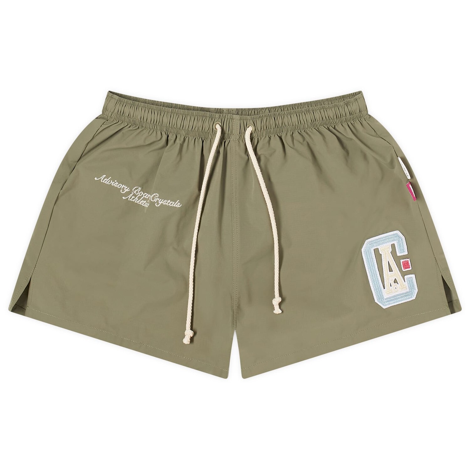 

Шорты Advisory Board Crystals Athletics Track Short, цвет Olive