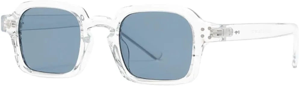 

Ретро-модные солнцезащитные очки для женщин и мужчин, классический винтажный стиль, защита от УФ-излучения UV400, для активного отдыха VFDHN, Transparent