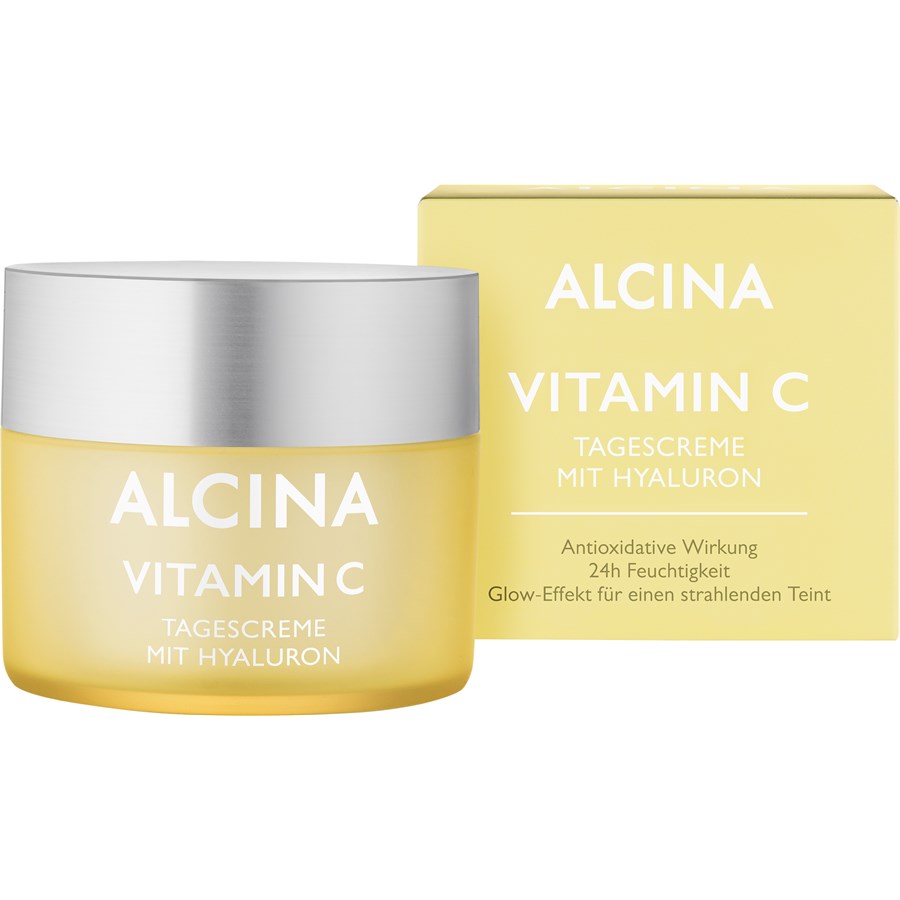 Масло для лица Alcina — Дневной vitamin c tagescreme mit hyaluron , объем, 50 мл — фото 2