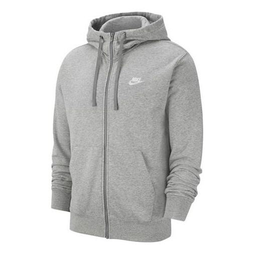 

Куртка Nike Logo Printing Casual Sport ThermalHoodie Jacket Men's Grey, серый