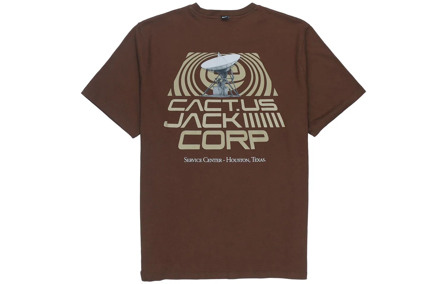 Футболка Travis Scott CACT.US Corp U Nrg Bh Asia Sizing Nike, темно-красный