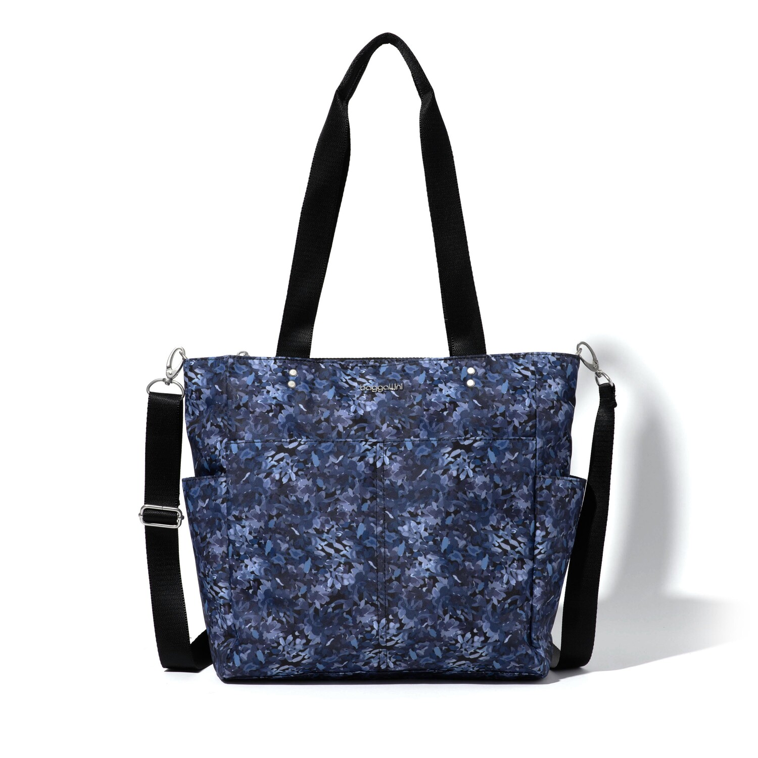 

Baggallini Женская повседневная большая сумка Carryall, цвет Indigo Petal