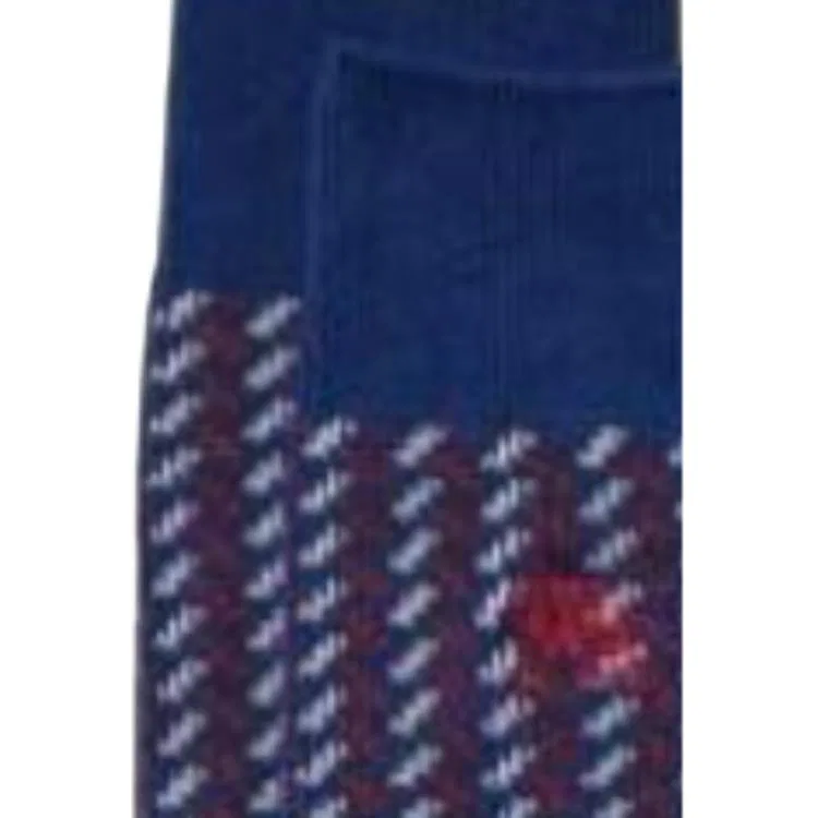 Гольфы JW Anderson Co Branded Series UNIQLO 1 Pack темно-синие — фото 2