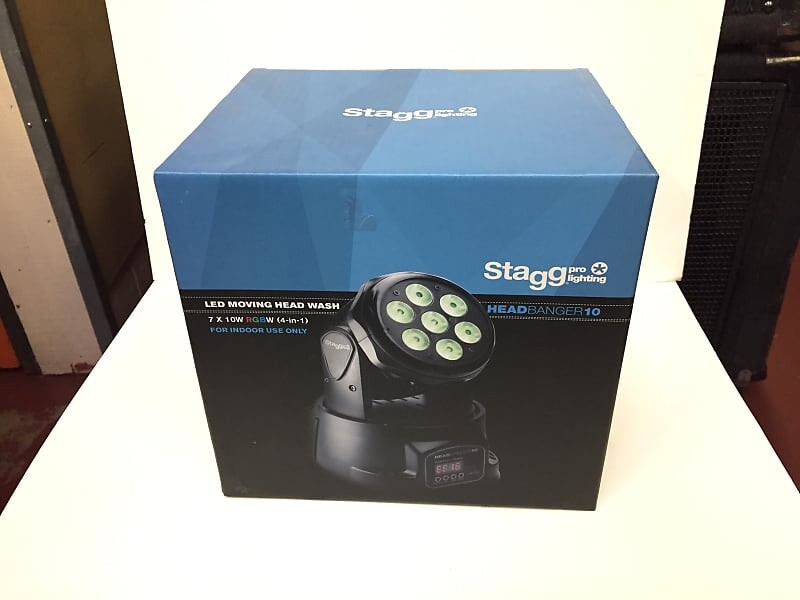 

Светодиодный прожектор Stagg Headbanger 10 Moving Head Light