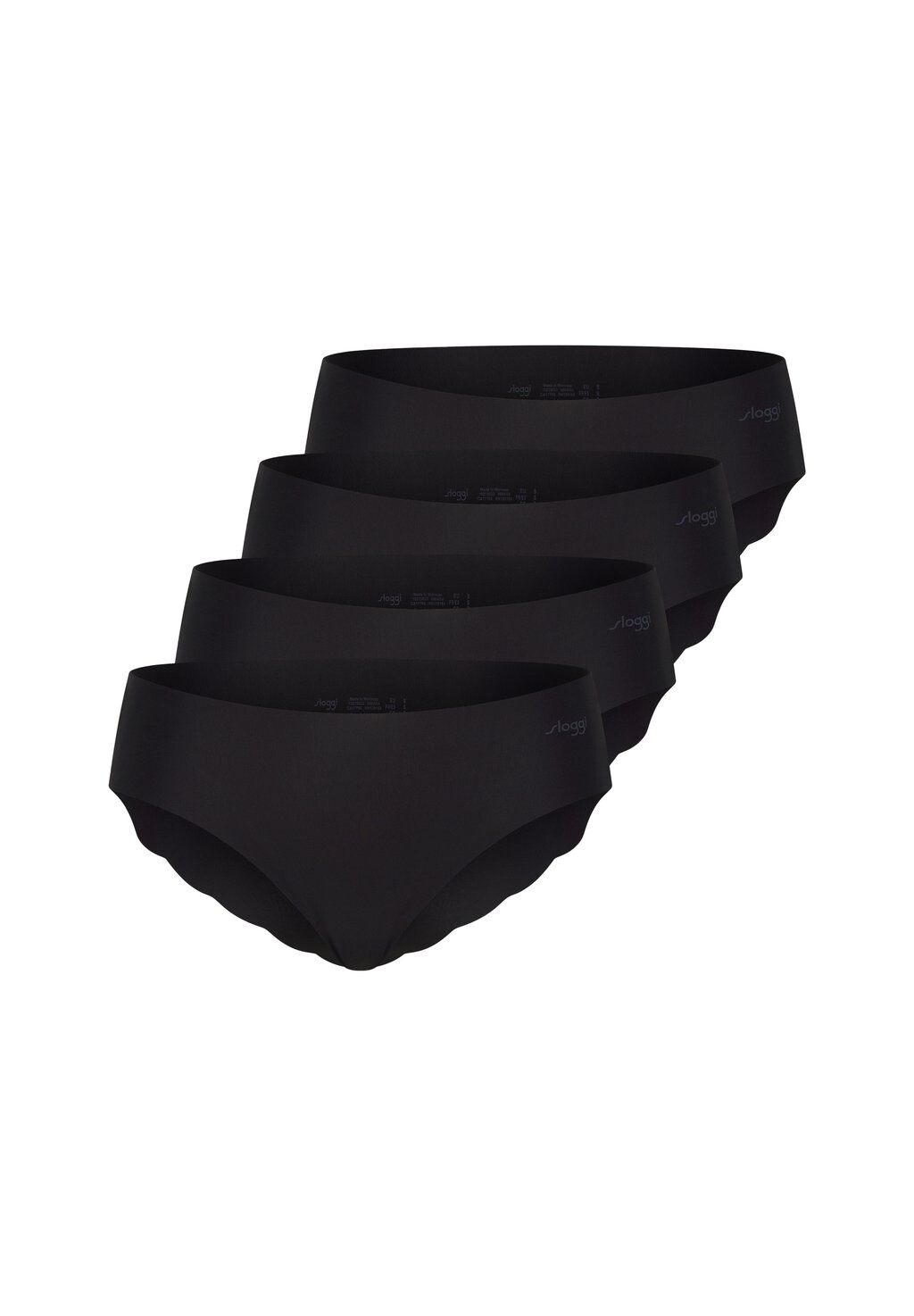 

Трусы 4 PACK Sloggi, черный