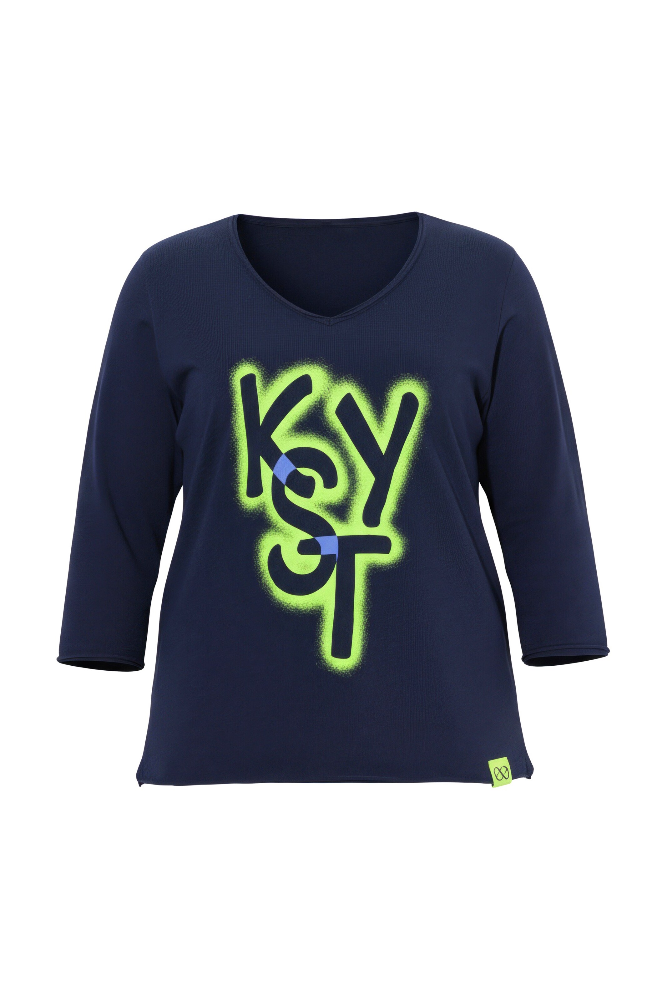 

LAURASØN Лонгслив в морском синем цвете