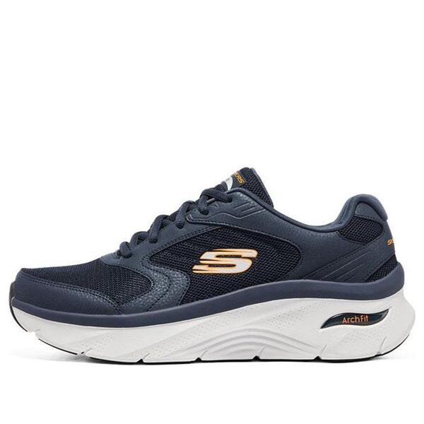 

Кроссовки arch fit dlux 'navy orange' Skechers, синий